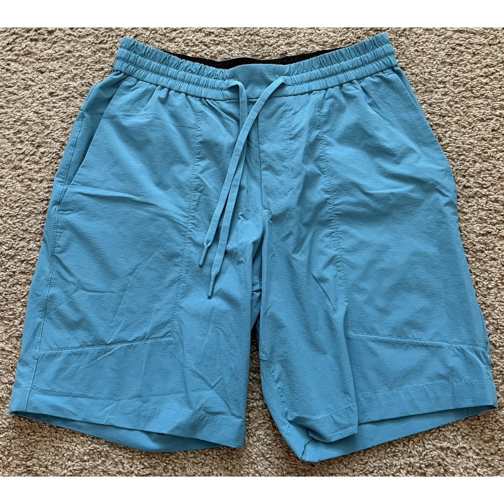 Lululemon Bowline Short 8" Classic Fit Turquoise Ripstop Stretch Crest Medium